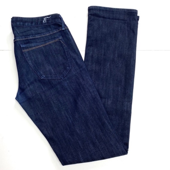 EARNEST Sewn Decca 93 Straight Legs Jeans in Dark Indigo Size 28 - Picture 8 of 9